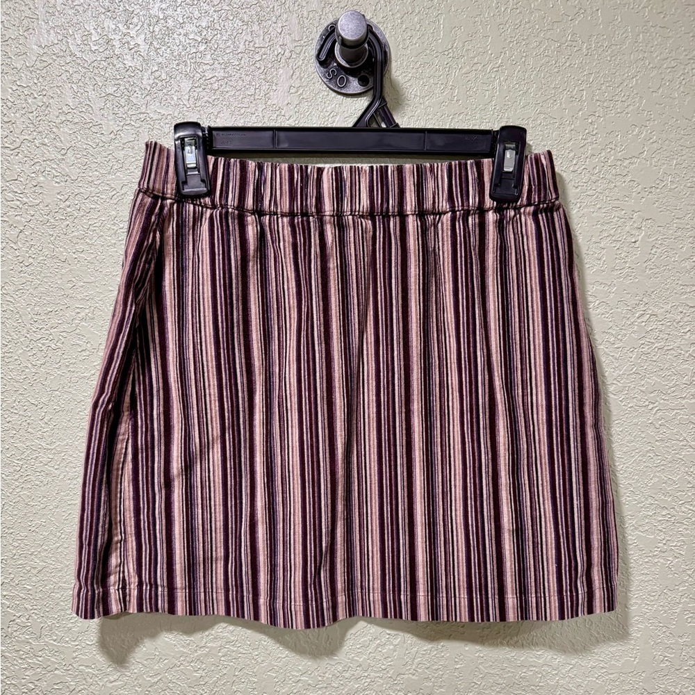 American Eagle Outfitters Striped Mini Skirt